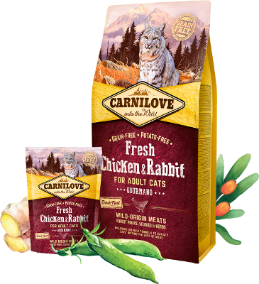 Carnilove Fresh Chicken & Rabbit for Adult Cats