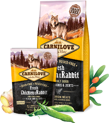 Carnilove Fresh Chicken & Rabbit for Adult Dogs