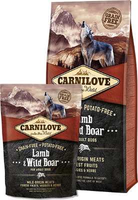 Carnilove Lamb & Wild Boar for Adult Dogs