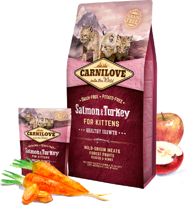 Carnilove Salmon & Turkey for Kittens
