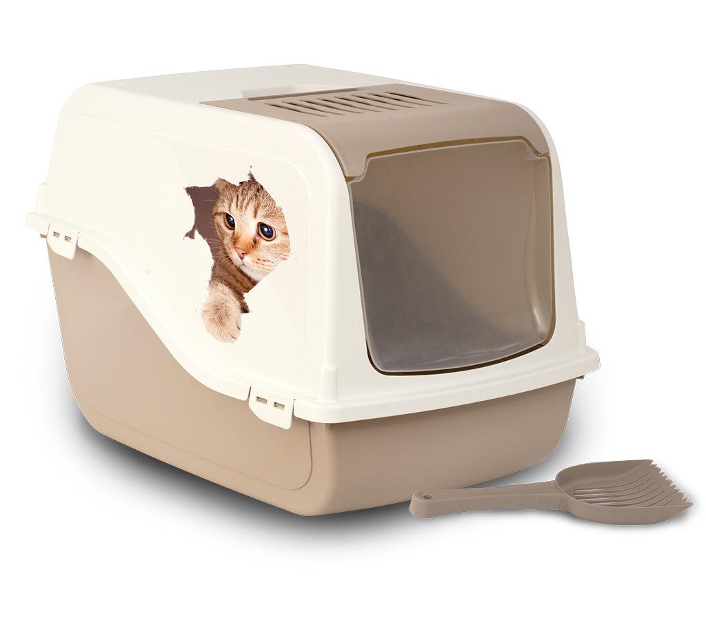 Cat Litter Box ARIEL(TOP FREE) with Design