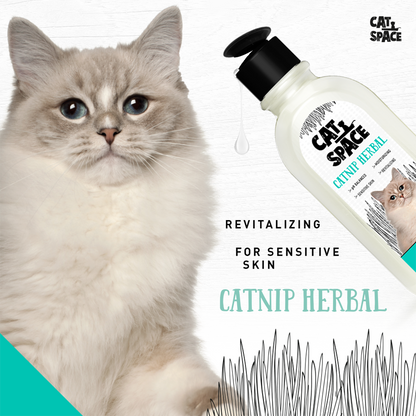 Cat Space Catnip Herbal Cat Shampoo 300ml