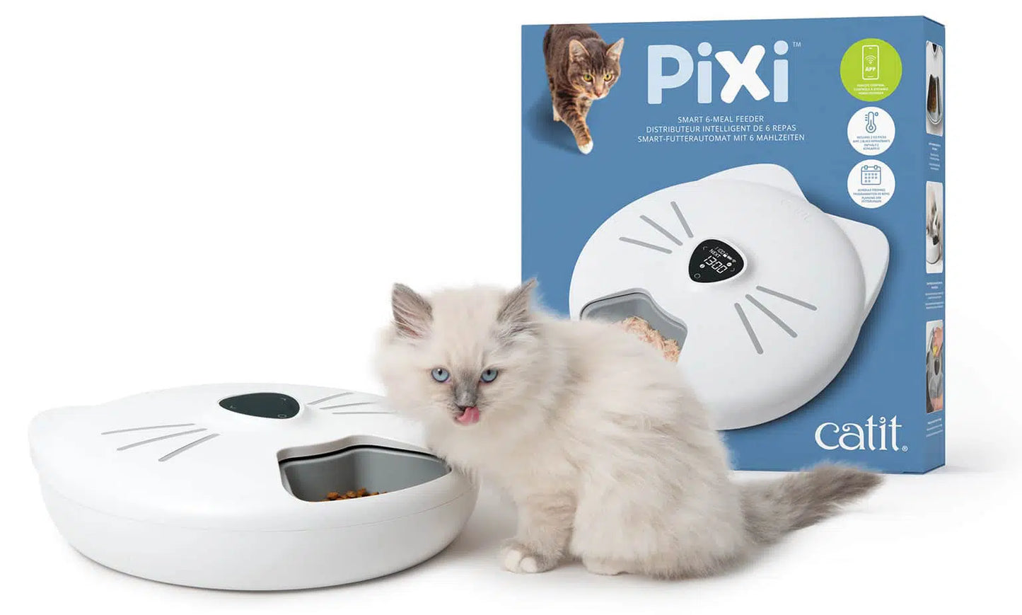 Catit Pixi Smart 6-Meal Feeder