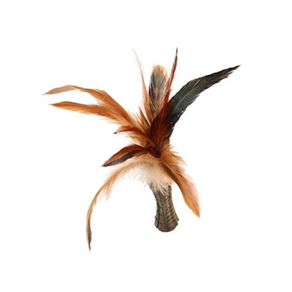 Catnip “Johnny Sticks” w/ Natural Feather