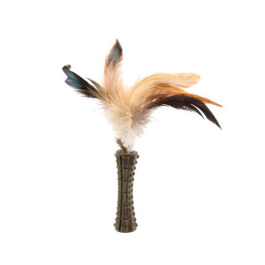 Catnip “Johnny Sticks” w/ Natural Feather