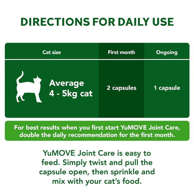 YuMOVE Yumove Joint Care For All Cats 60 Caps