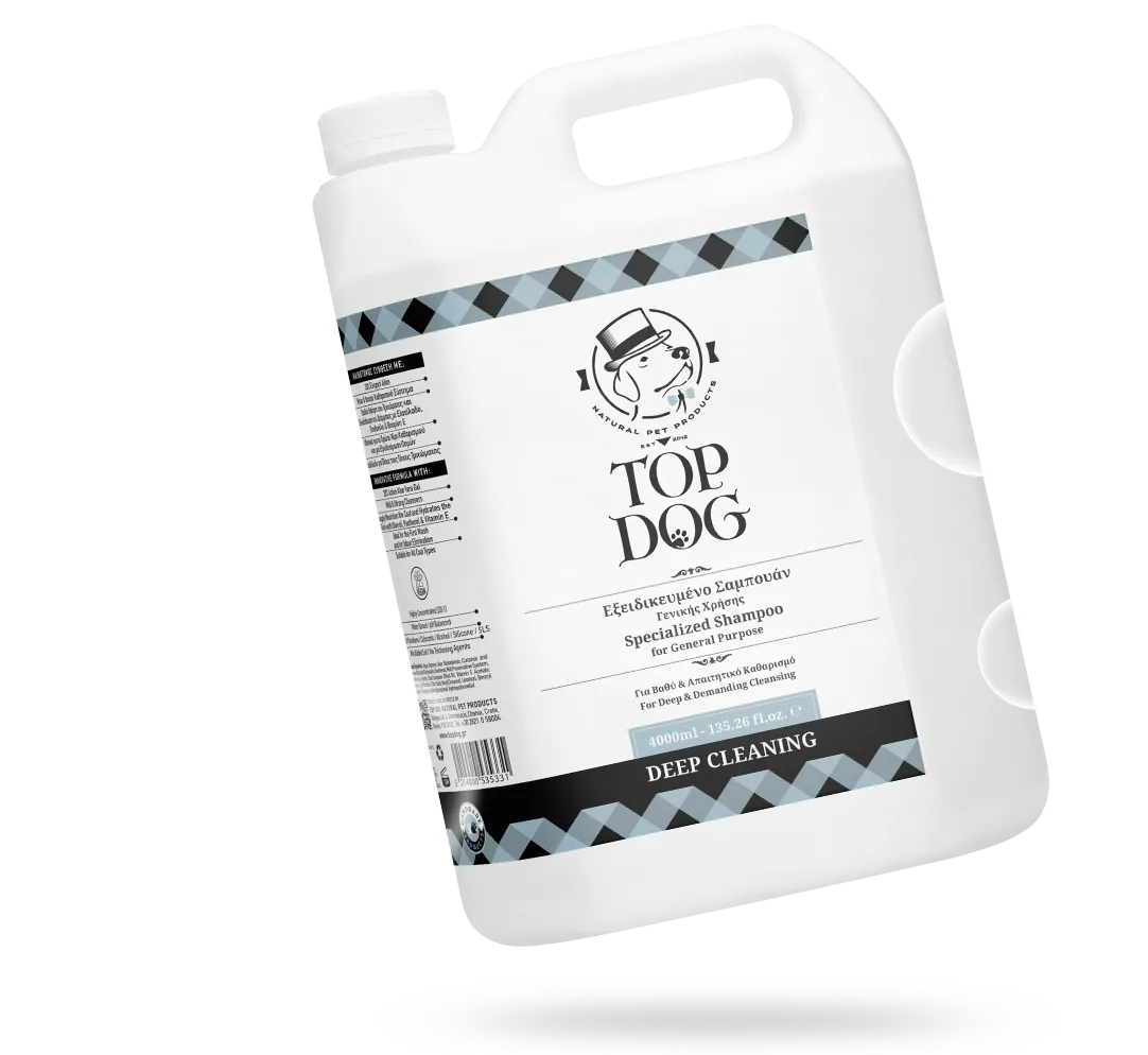 Top Dog Deep Cleaning Pet Shampoo 4L