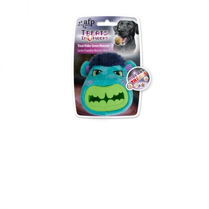 Dog Treat Hider Green Monster S