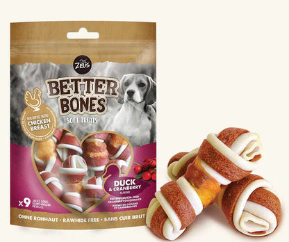 Zeus Better Bones, Wrapped Duck & Cranberry