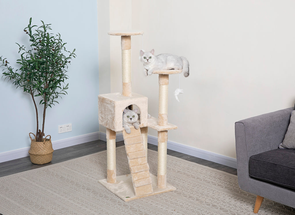 Go PetClub Cat Tree SIZE 54Wx54Lx132H