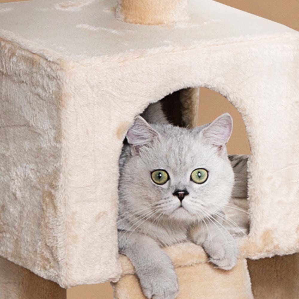 Go PetClub Cat Tree SIZE 54Wx54Lx132H