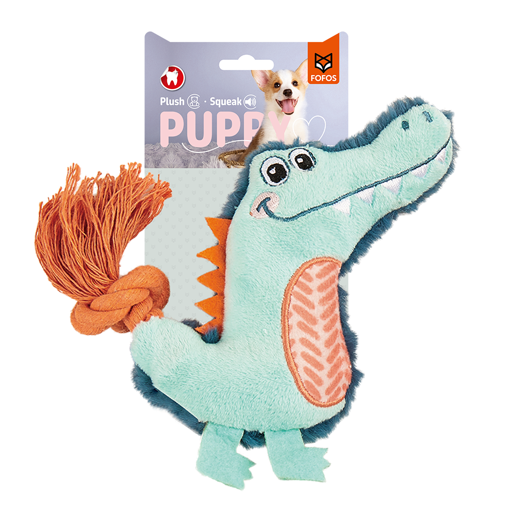 Fofos Alligator Puppy Toy