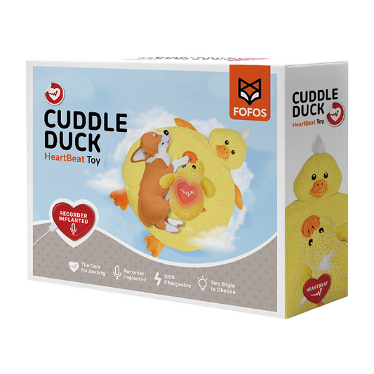 Fofos Cuddle Duck Heartbeat Toy & Mat