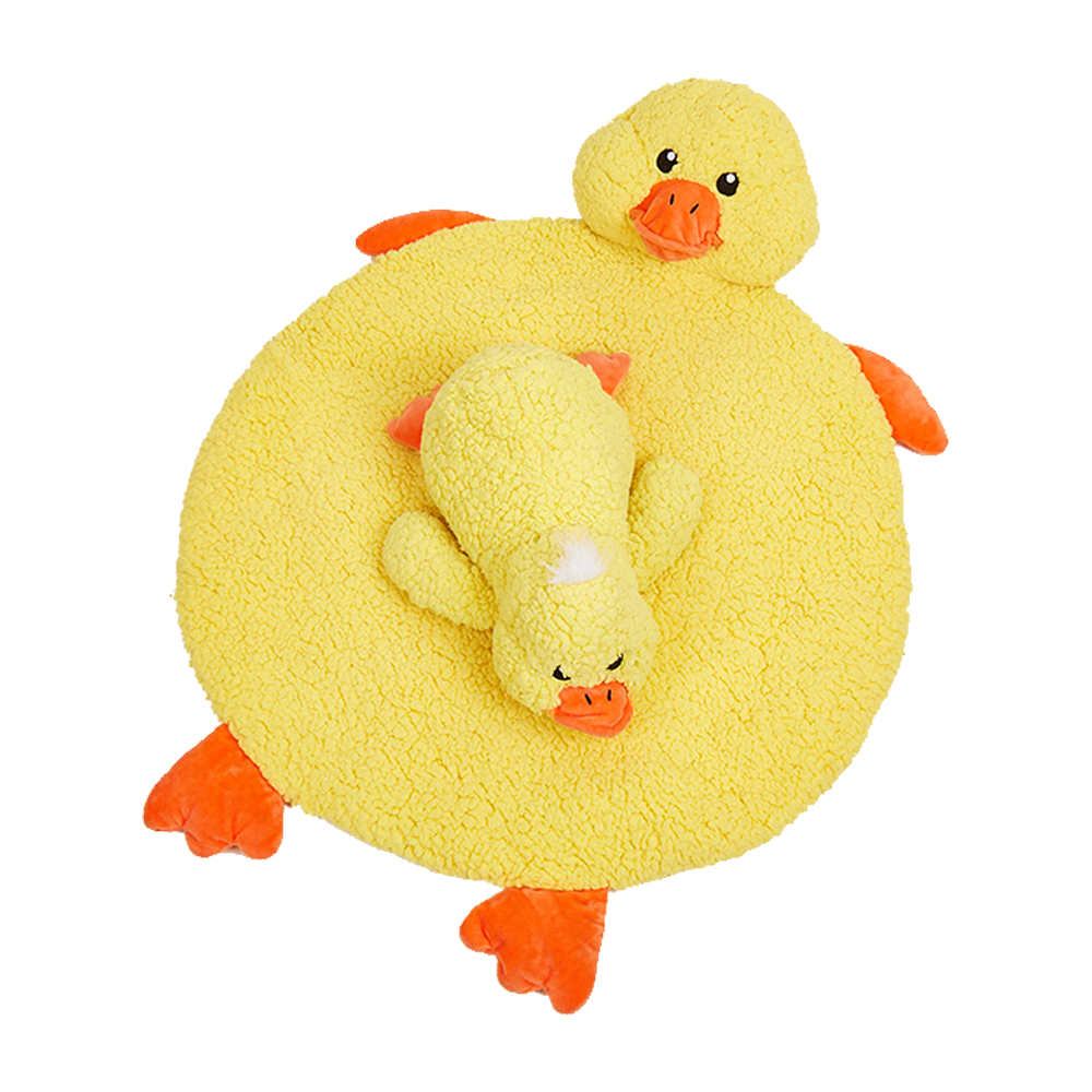 Fofos Cuddle Duck Heartbeat Toy & Mat