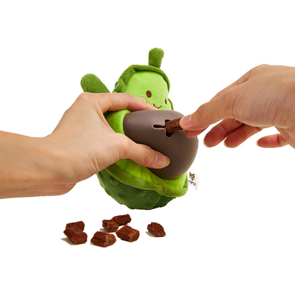 Fofos Cute Avocado Treat Dispensing Dog Toy