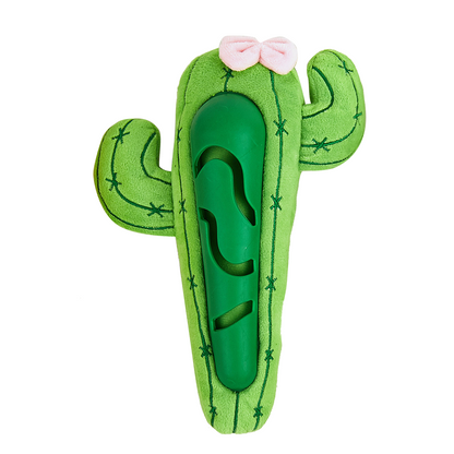 Fofos Cute Cactus Treat Dispensing Dog Toy