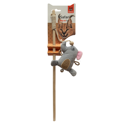 Fofos Elephant Cat Wand Cat Toy