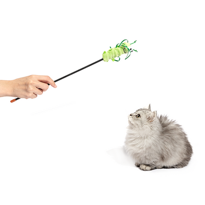 Fofos Moving Caterpillar Cat Wand Cat Toy