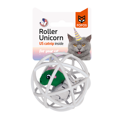 Fofos Roller Dinosaur with Catnip Cat Toy