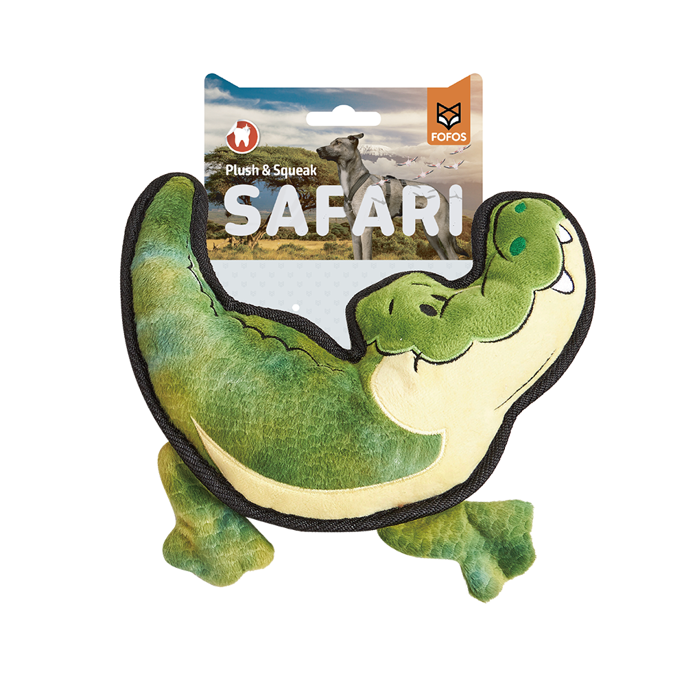 Fofos Safari Line Crocodile Dog Toy