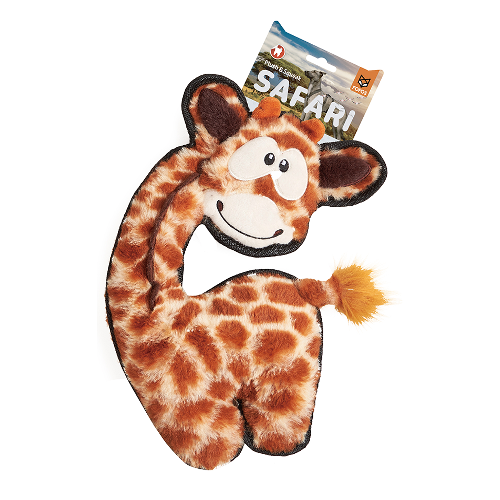 Fofos Safari Line Giraffe Dog Toy