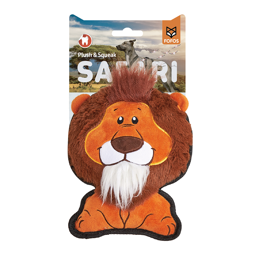 Fofos Safari Line Lion Dog Toy