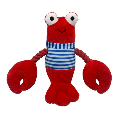 Fofos Sealife Lobster Dog Toy