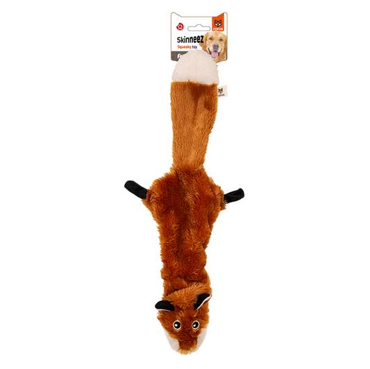 Fofos Skinneez Fox Dog Toy