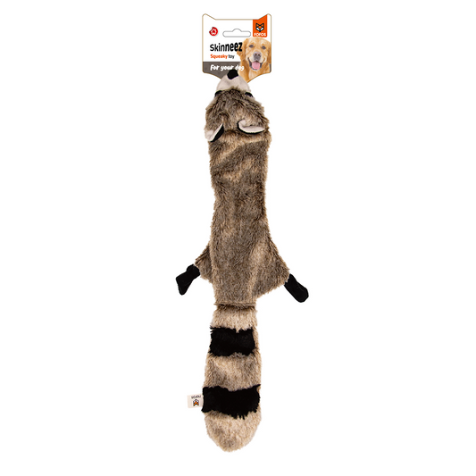 Fofos Skinneez Raccoon Dog Toy