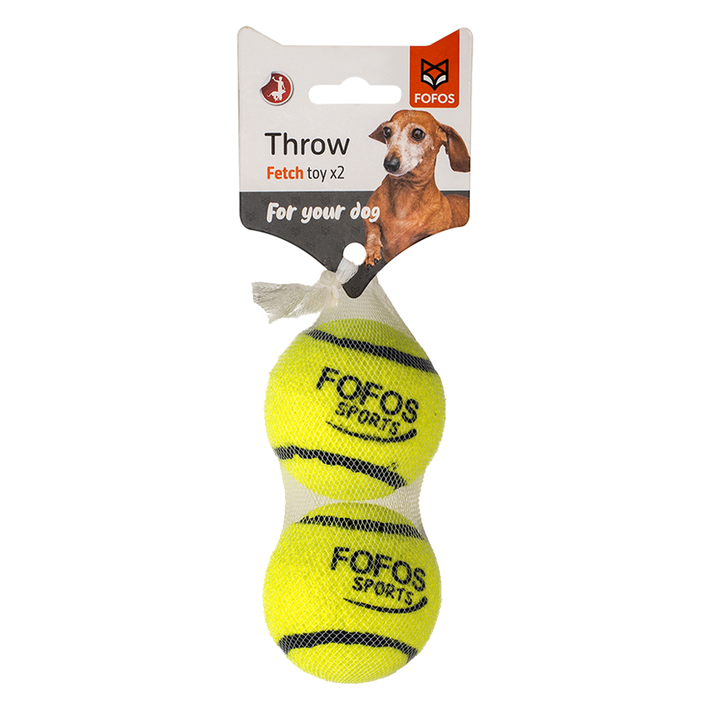 Fofos Sports Fetch Ball 2pk