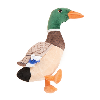 Fofos Wild Duck Plush Dog Toy