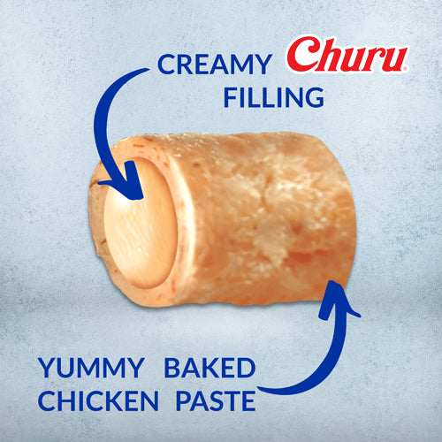 INABA Churu Fun Bites Chicken Wrap Chicken Recipe (3 Packs)