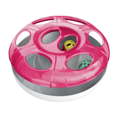 Georplast UFO Interactive Cat Toy Pink