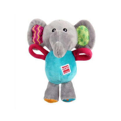 GiGwi Plush Friendz Squeaker Dog Toy – Elephant