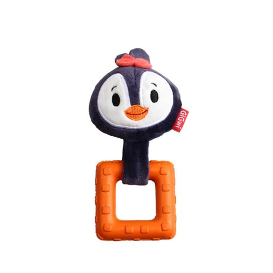 GiGwi Suppa Puppa Penguin with Squeaker inside – Plush/TPR (Extra Small)