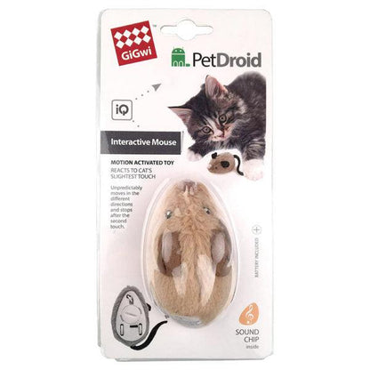 Gigwi Petdroid Mouse Electric/Interactive Cat Toy