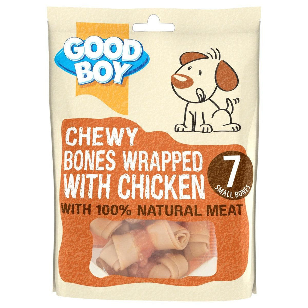 Good Boy Pawsley & Co Chewy Bones Wrapped with Chicken Mini 7pc