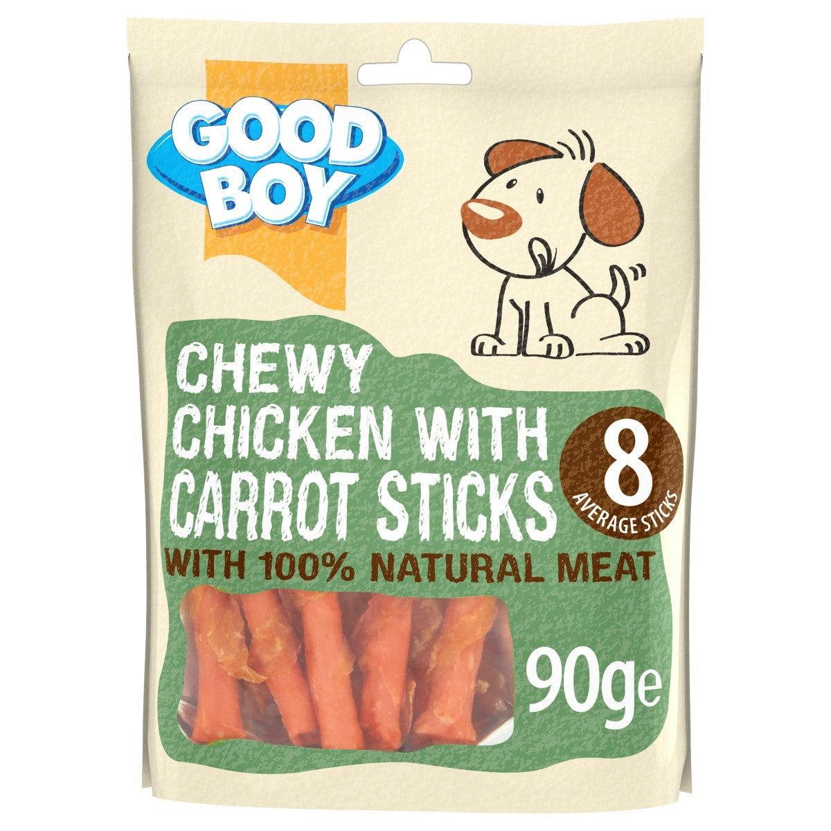 Good Boy Pawsley & Co Chewy Chicken with Carrot Sticks