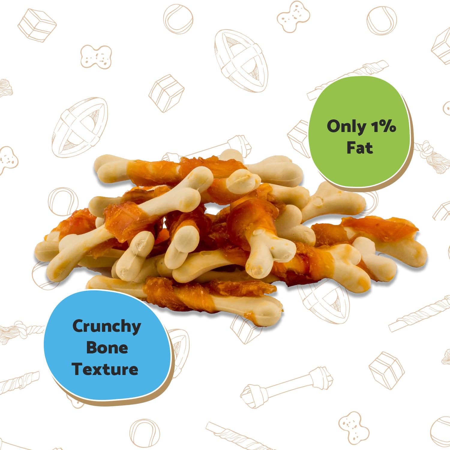 Good Boy Pawsley & Co Crunchy Chicken & Calcium Bones Dog Treats 350g