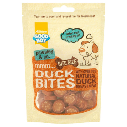 Good Boy Pawsley & Co Duck Bites Dog Treats 65g