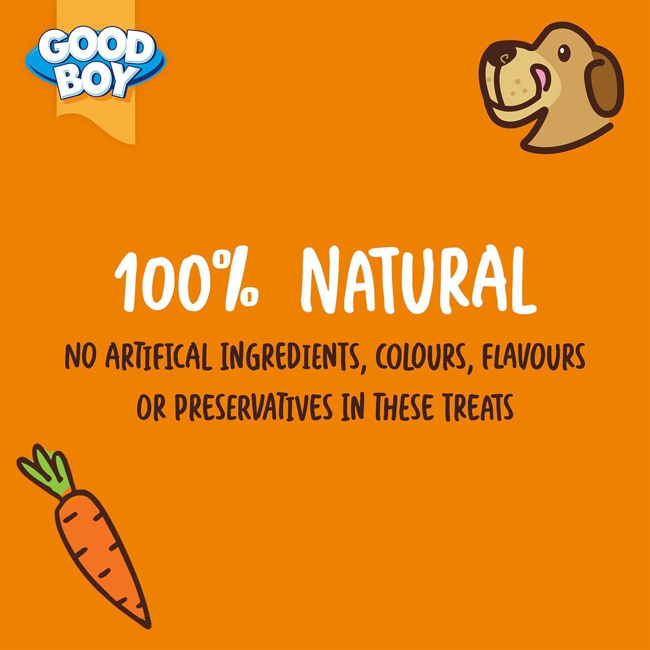 Good Boy Pawsley & Co Oh So... Natural Carrot with Tasty Chicken Dog Treats 85g