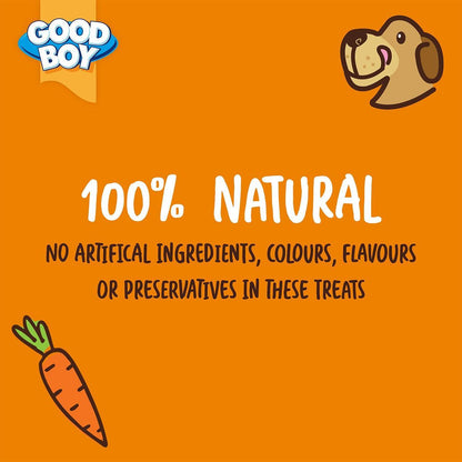 Good Boy Pawsley & Co Oh So... Natural Carrot with Tasty Chicken Dog Treats 85g