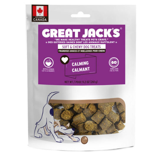 Great Jack’s Functional Calming Grain Free Dog Treats 9.2oz (261g)