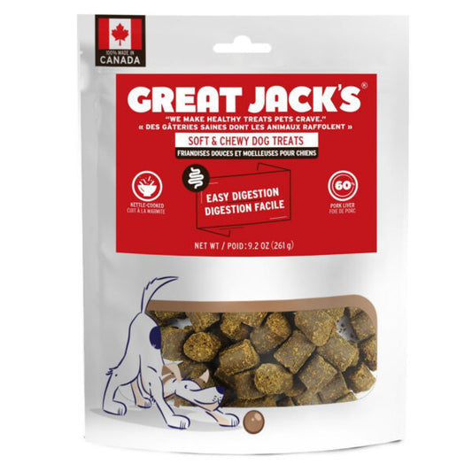 Great Jack’s Easy Digestion Grain Free Dog Treats 9.2oz (261g)