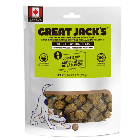 Great Jack’s Joint & Hip Grain Free Dog Treats 9.2oz (261g)