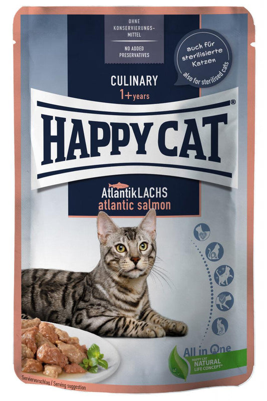 Happy Cat MIS Culinary Atlantic Salmon, 85g