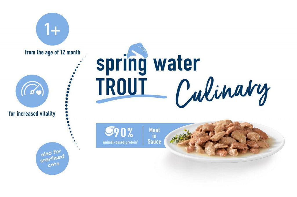 Happy Cat MIS Culinary Spring-Water Trout, 85g