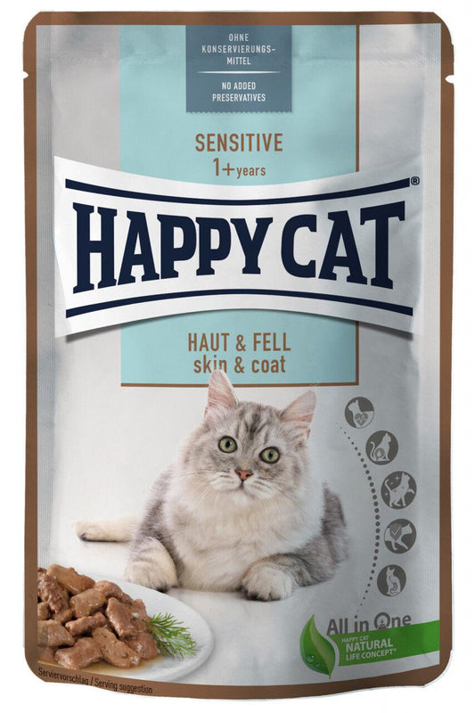 Happy Cat MIS Sensitive Skin & Coat, 85g