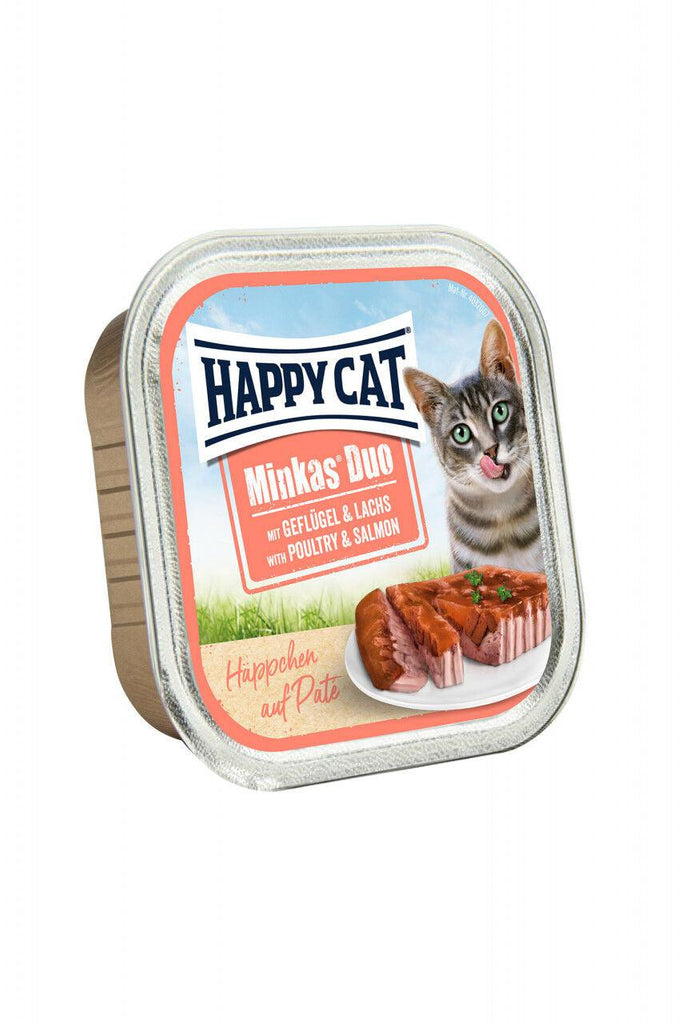 Happy Cat Minkas Duo Poultry & Salmon, 100g