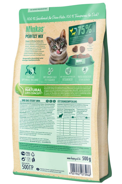 Happy Cat Minkas Perfect Mix Poultry, Fish & Lamb